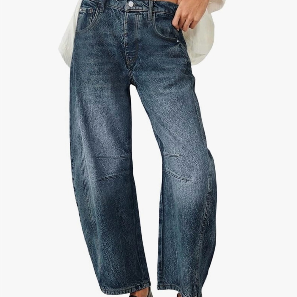 Barrel jeans